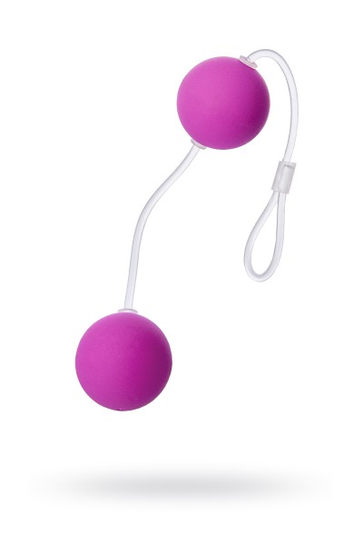 Вагинальные шарики Sexus Funny Five, ABS пластик, Фиолетовый, Ø 3 см