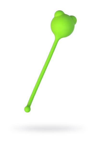 Вагинальный шарик A-Toys by TOYFA Tigo, силикон, зеленый, 12,4 см Ø 2,7 см