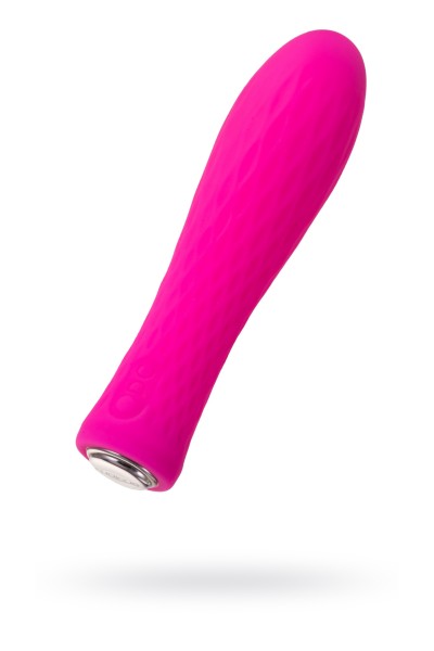 Нереалистичный вибратор Nalone Ian, силикон, розовый, 11,3 см