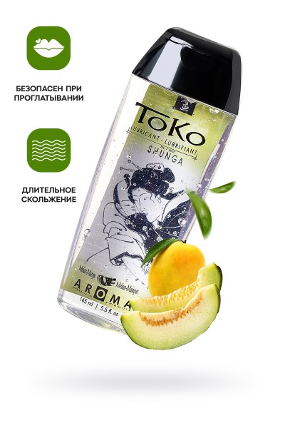 Лубрикант Shunga Toko Aroma на водной основе, дыня и манго, 165 мл Лубрикант Shunga Toko Aroma на водной основе, дыня и манго, 165 мл