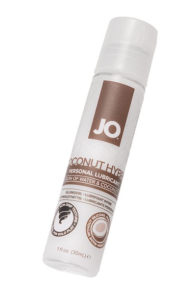 Гибридный лубрикант на основе воды и кокосового масла JO Coconut Hybrid, 30 мл