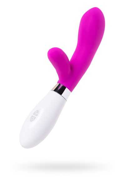 Вибратор с клиторальным стимулятором A-Toys by TOYFA Mady, силикон, розовый, 20,4 см Вибратор с клиторальным стимулятором A-Toys by TOYFA Mady, силикон, розовый, 20,4 см