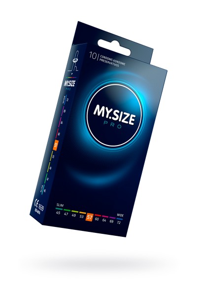 Презервативы  ''MY.SIZE'' №10 размер 57 (ширина 57mm)