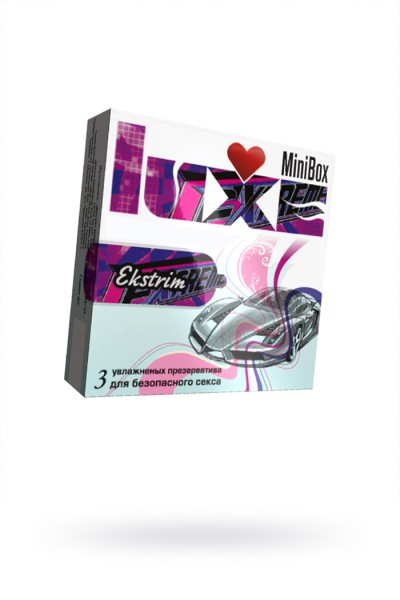 Презервативы Luxe Mini Box Экстрим, 18 см., №3, 24 шт.