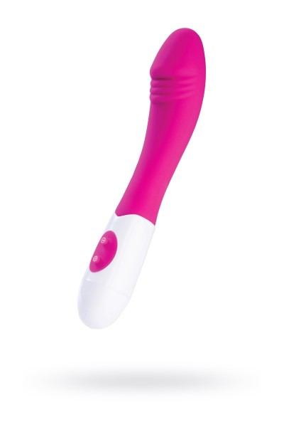 Нереалистичный вибратор A-Toys by TOYFA Una, силикон, розовый, 19,8 см