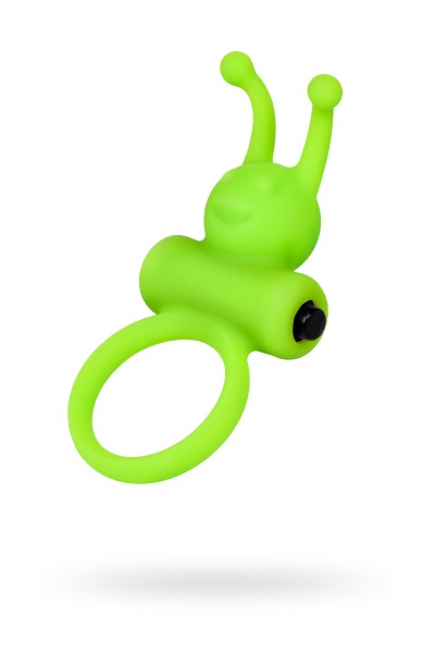 Эрекционное кольцо на пенис A-Toys by TOYFA, силикон, зеленый, Ø 3,1 см