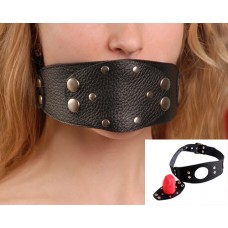 Кляп Sitabella чёрный,кожа Кляп Sitabella чёрный,кожа