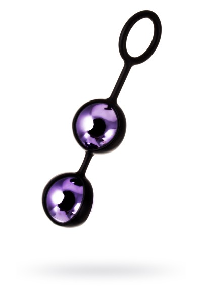 Вагинальные шарики A-Toys by TOYFA Raspy, ABS пластик, фиолетовый, 14 см