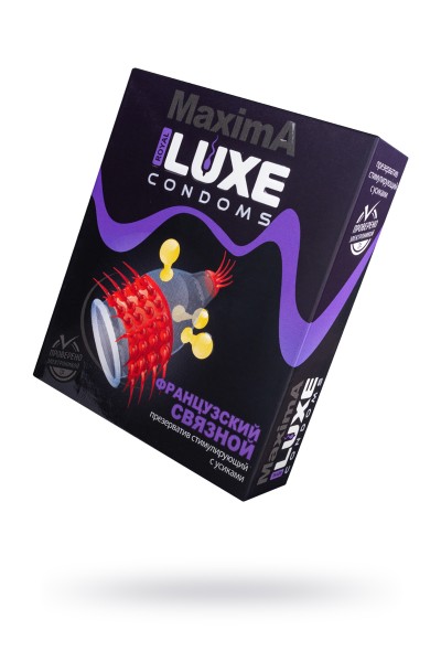 Презервативы Luxe Maxima Французский связной №1, 24 шт