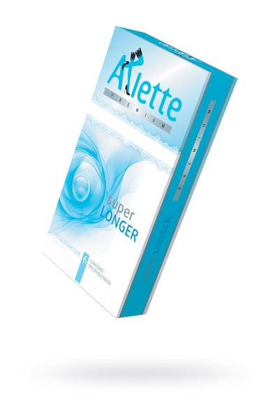 Презервативы "Arlette Premium" №6, Super Longer Продлевающие 6 шт.