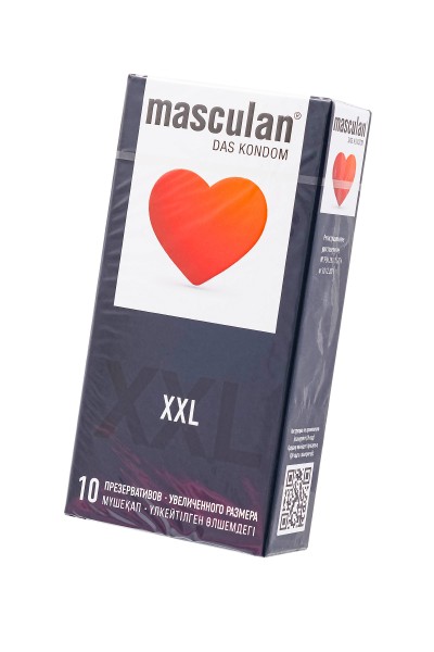 Презервативы Masculan, classic 4, XXL, увеличенного размера, 20 см, 5,4 см, 10 шт.