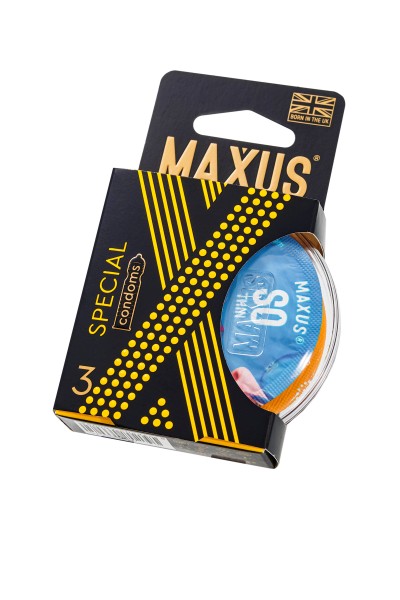 Презервативы Maxus Special, точечные, латекс, ребристые, пластиковый кейс, 3 шт. Презервативы Maxus Special, точечные, латекс, ребристые, пластиковый кейс, 3 шт.