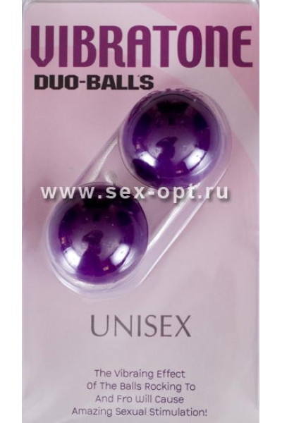 Вагинальные шарики Dream Toys, фиолетовые, Ø3,5 см