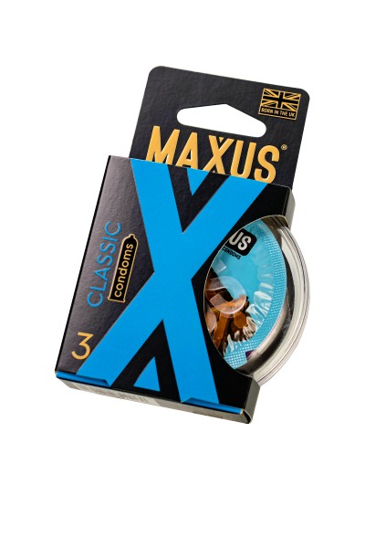 Презервативы Maxus Classic, классические, латекс, пластиковы кейс, 3 шт. Презервативы Maxus Classic, классические, латекс, пластиковы кейс, 3 шт.