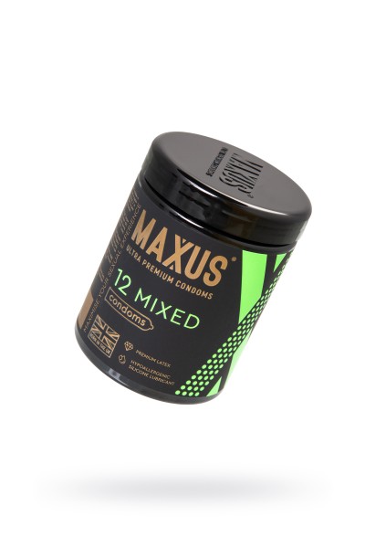 Презервативы Maxus Mixed, набор, латекс, 12 шт. Презервативы Maxus Mixed, набор, латекс, 12 шт.