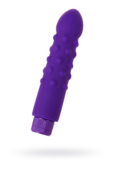 Нереалистичный вибратор A-Toys by TOYFA Dowk, силикон, фиолетовый, 17 см