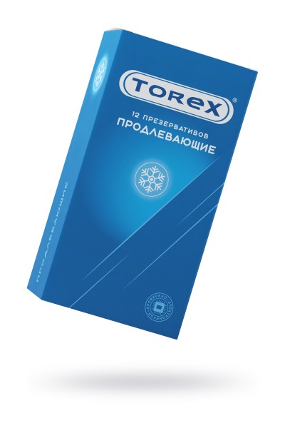Презервативы продлевающие TOREX  латекс, №12, 18 см