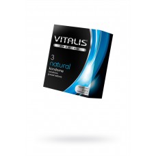 Презервативы Vitalis, premium, классические, 18 см, 5,3 см, 3 шт.