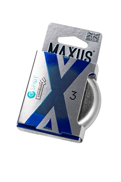 Презервативы Maxus G-SPOT, латекс, 3 шт. Презервативы Maxus G-SPOT, латекс, 3 шт.
