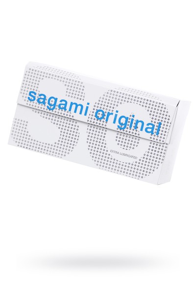 Презервативы полиуретановые Sagami Original 002 №12 Extra Lub