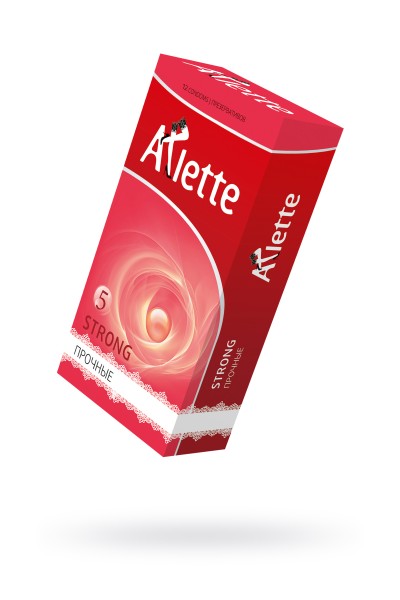 Презервативы Arlette, strong, латекс, ультрапрочные, 18 см, 5,2 см, 12 шт.