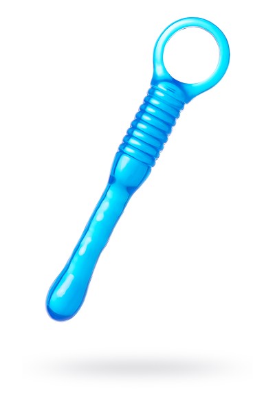 Фаллоимитатор анальный синий 14,5 см