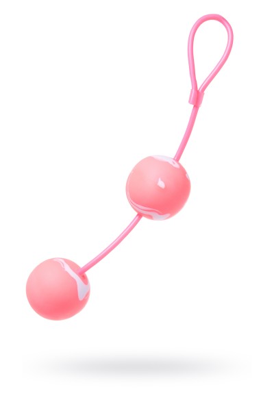 Вагинальные шарики Dream Toys, супермягкие, розовые, Ø3,5 см