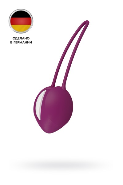 Шарик вагинальный Fun Factory SMARTBALL UNO, силикон, фиолетовые, 11 см