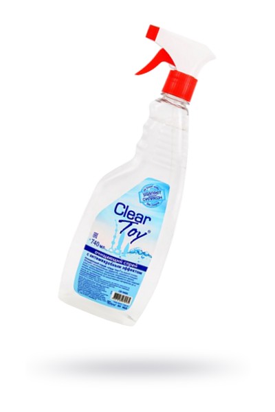 Очищающий спрей  CLEAR TOY" с антимикробным эффектом  740 мл"