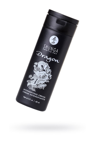 Интимный крем-лубрикант для мужчин Shunga «Дракон» (Dragon), эффект «ледяного огня», 60 мл
