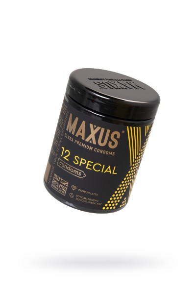 Презервативы Maxus Special, точечно-ребристые, латекс,12 шт Презервативы Maxus Special, точечно-ребристые, латекс,12 шт