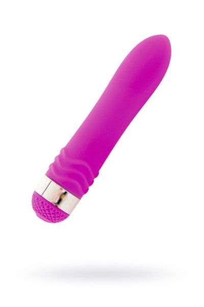 Вибратор Sexus Funny Five, ABS пластик, фиолетовый, 14 см