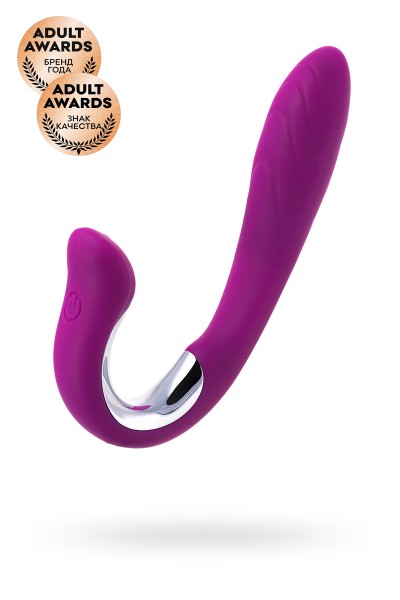 Вибратор универсальный JOS ANELL, силикон, фиолетовый, 18,5 см