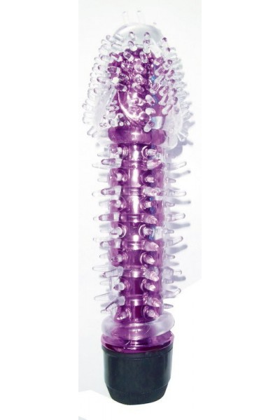 Вибратор фиолетовый 14 см