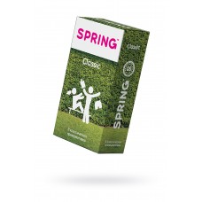 Презервативы Spring, classic, классические, латекс, 17,5 см, 5,4 см, 9 шт.