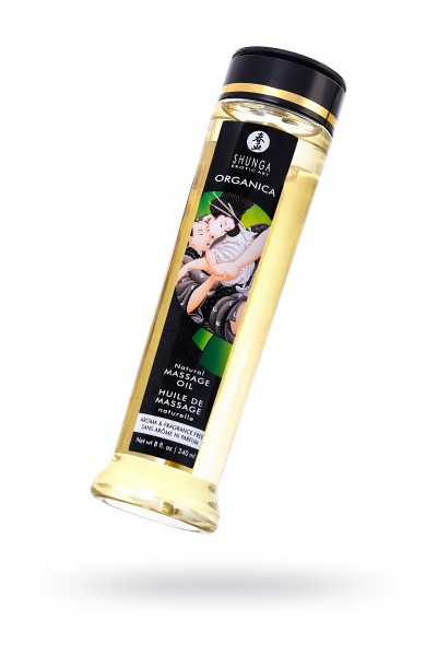 Возбуждающее массажное масло Shunga Organica Fragrance Free